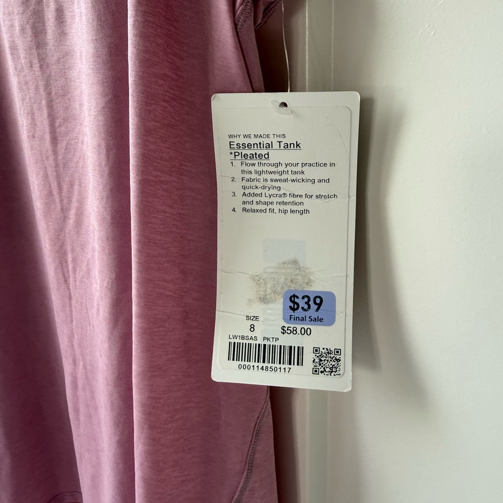 Lululemon Essential Tank - Picture 2 of 6